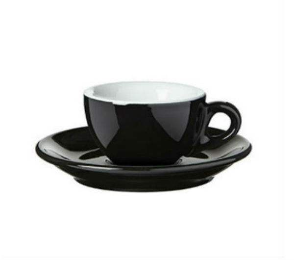 "SORRENTO" espresso cups 55ml - black